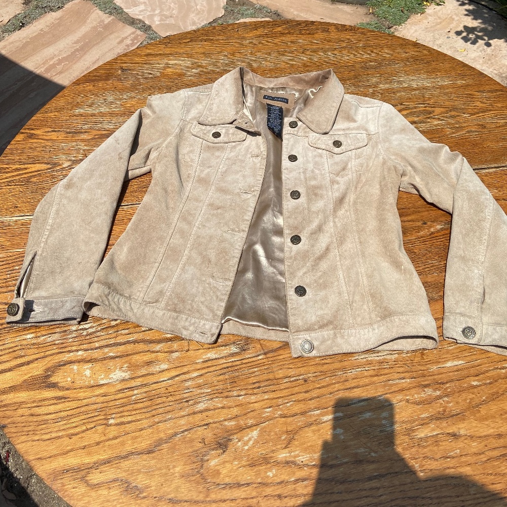Suede Type III Trucker Jacket